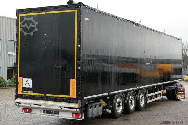 Walking floor semitrailer LEGRAS SBS 2220, 92m³, 8mm Boden, SAF, Alu-Felgen
