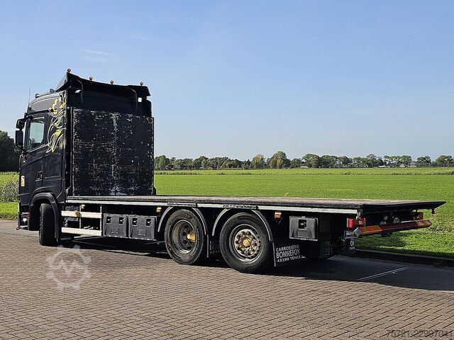 SCANIA S500 6x2*4 Platform Retarder Leather-Seats Plateau Pritsche! SCANIA S500 6x2*4 Platform Retarder Leather-Seats Plat...