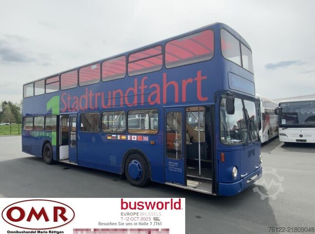 Double decker MAN SD 200 Cabrio