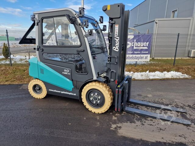 Electric 4-wheel forklift Baoli KBE 35 G1