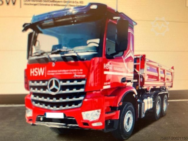 Three-sided tipper truck MERCEDES-BENZ Arocs 2648 6x4 Dautel Bordmatik Retarder