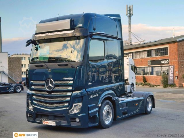 Volume tractor unit MERCEDES-BENZ 1851 LS ACTROS Giga Retarder Standklima Alu