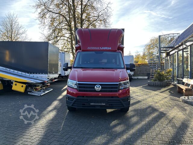 Transporter with flatbed & tarpaulin VW Crafter Pritsche Plane Portaltüren