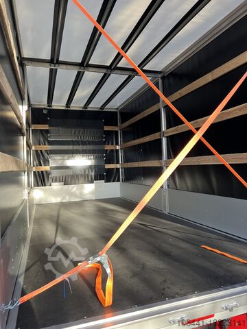 Transporter with flatbed & tarpaulin VW Crafter Pritsche Plane Portaltüren