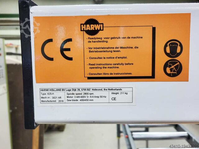 Radial arm saw Harwi 625-H