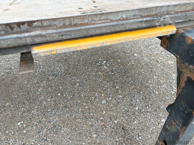 Swap body platform Wecon Plattform mittig+außen Zurringe verzinkt