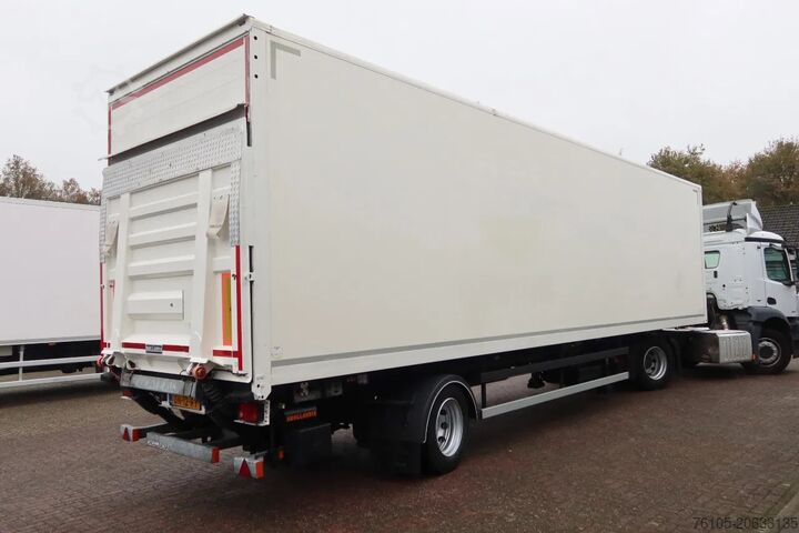 Box body System Trailer LPRS 9 Enkel asser, City trailer+Klep 2500 kg S...