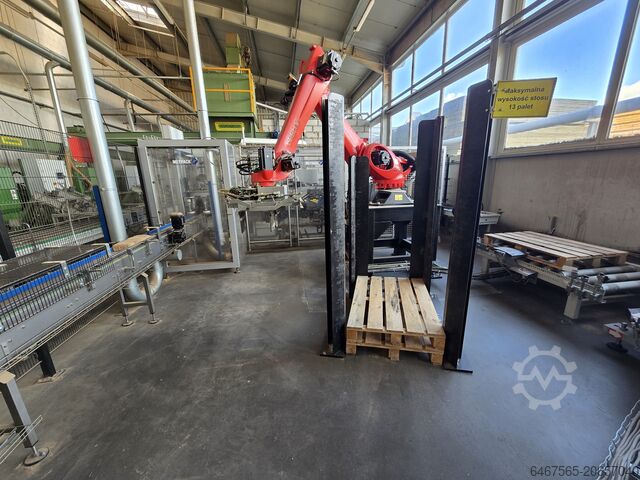 Briquetting press RUF Verpackungslinie Koch Robotersisteme 