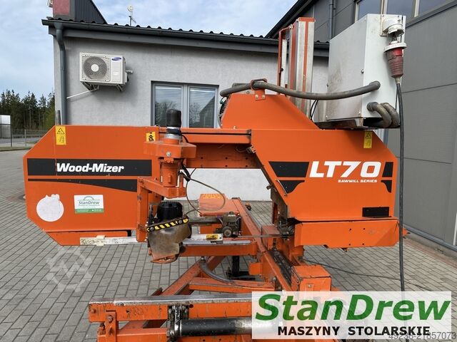 Wood-Mizer LT 70 band sawmill track Wood-Mizer LT 70