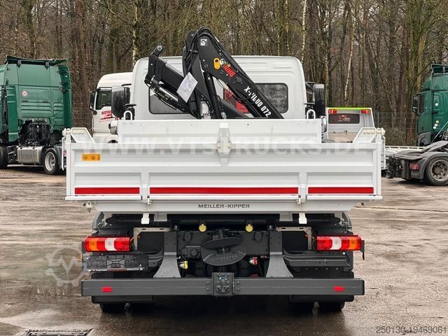 Transporter mit Kipper MERCEDES-BENZ Atego 823 4x2 DSK mit HIAB 072 Ladekran *NEU*
