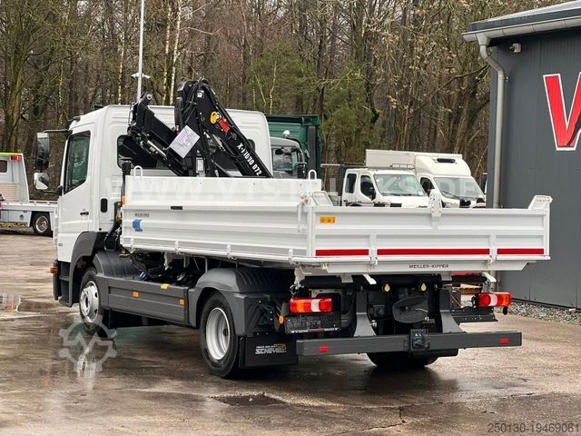 Transporter mit Kipper MERCEDES-BENZ Atego 823 4x2 DSK mit HIAB 072 Ladekran *NEU*