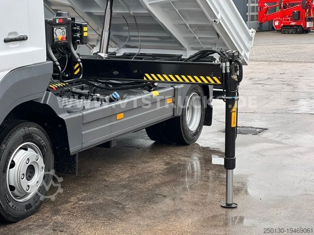 Transporter mit Kipper MERCEDES-BENZ Atego 823 4x2 DSK mit HIAB 072 Ladekran *NEU*