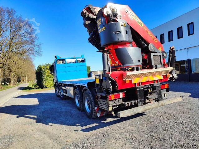 Loading platform Mercedes-Benz Actros 4151 V8 8x4 Palfinger PK78002 + Flyjib P...