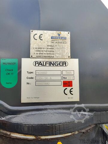 Hook arm system MAN TGS 26.320 Palfinger PK20002 Cotainer Marrel