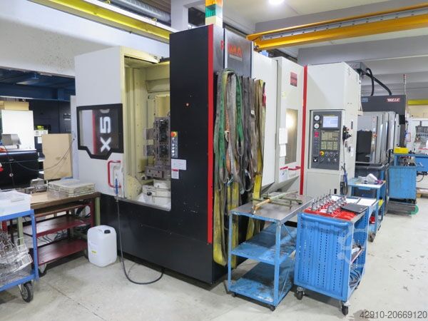 Horizontal Bearbeitungszentrum QUASER HX504 BP/ 15C