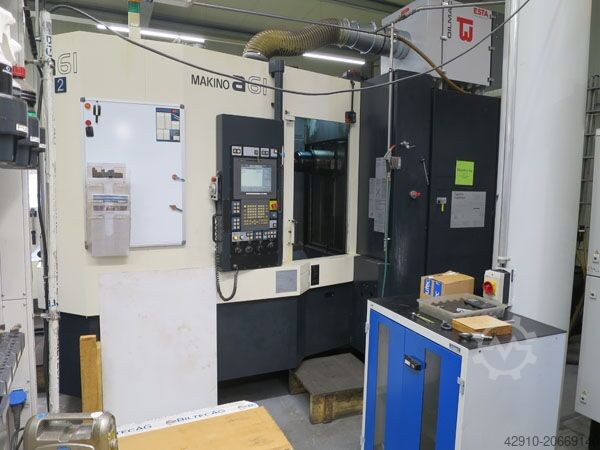 Horizontal Bearbeitungszentrum MAKINO A61-A60