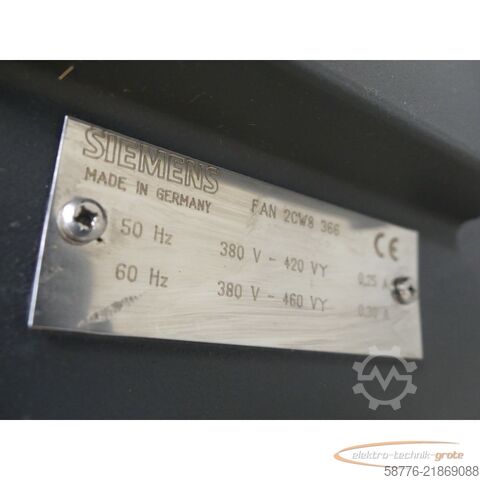 Control unit Siemens 1PH6135-1NF46-1BN1 AC-HSA-Motor SN: EK365760603003 --