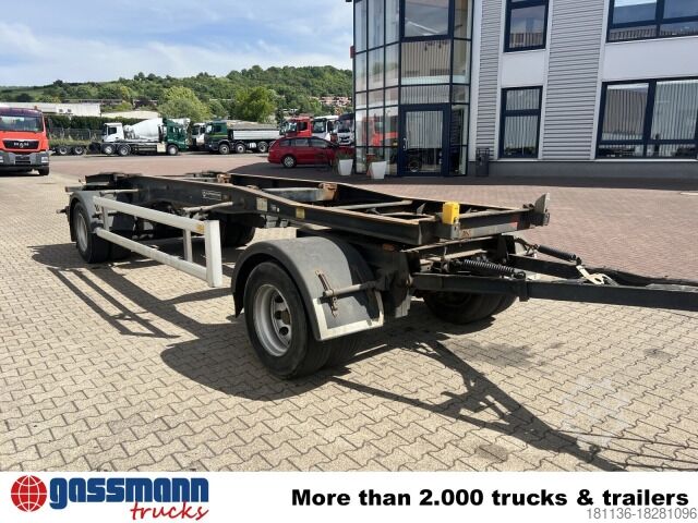 Roll off trailer Hüffermann HUEFFERMANN HSA 18.65 Schlittenabroller