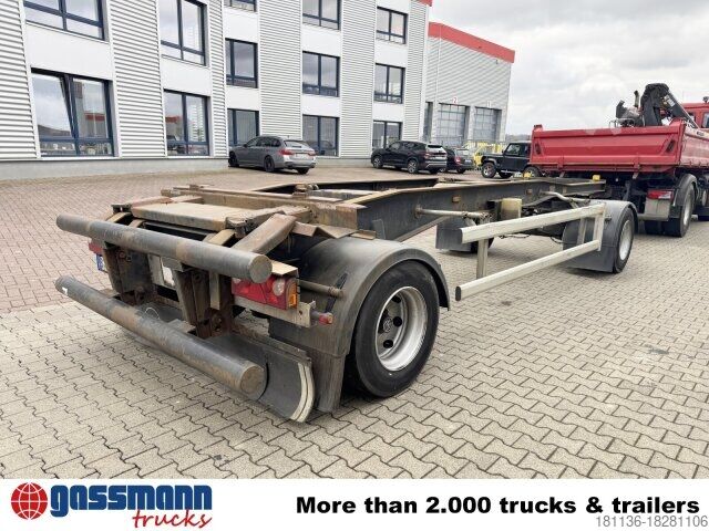 Roll off trailer Hüffermann HSA 18.65 Schlittenabroller