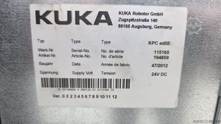 Industrial robot KUKA VKR 210 R2700 + (V)KR C2 ed05