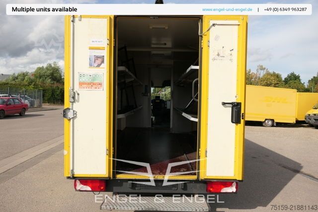 Box van mercedes-benz SPRINTER 310 CDI MAXI EURO-5 KOFFER REGALE KAMERA DURCHGANG