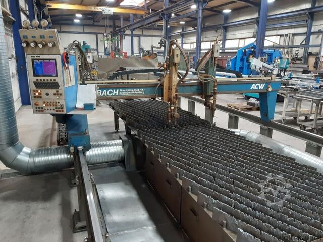 CNC Brennschneidanlage, Brennschneidmaschine, Brennmaschine BACH ACW 2500