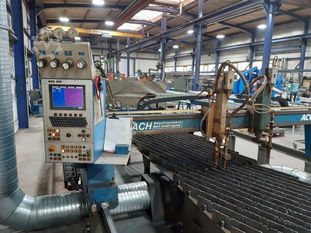 CNC Brennschneidanlage, Brennschneidmaschine, Brennmaschine BACH ACW 2500