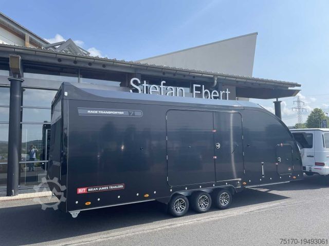 Car carrier trailer BRIAN JAMES TRAILERS Brian James Race Transporter 7 / 6,16 m 3.500 kg