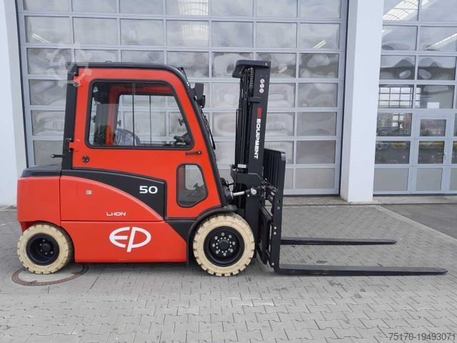 Front loader forklift EP Equipment CPD50F8 / 5T / Triplex: 5,00m / ZVG