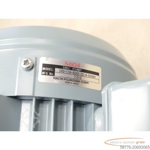 Control unit Nidec FELQ-8PT mit Nachi UVD-11A-A2A2-22-4-6308H + VDR-11B-1A2-1A2-U-22