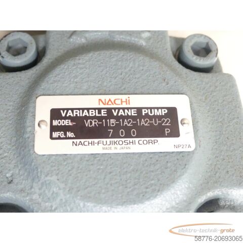Control unit Nidec FELQ-8PT mit Nachi UVD-11A-A2A2-22-4-6308H + VDR-11B-1A2-1A2-U-22