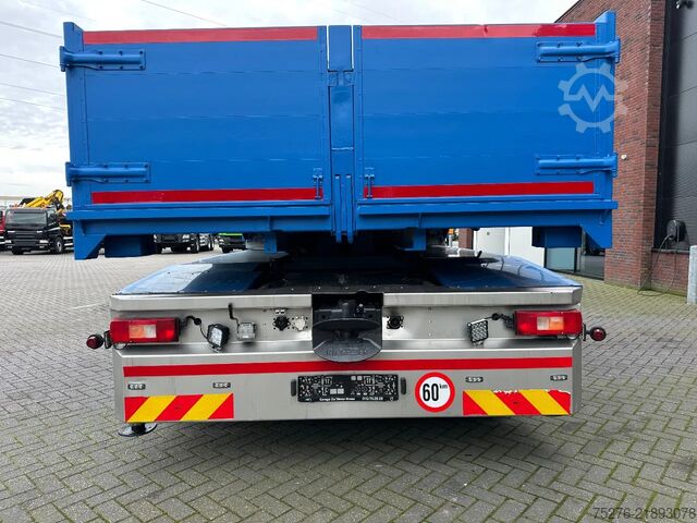 Crane truck Volvo FM 420 6x2 Trekker/Bakwagen HMF 4720 + Flyjib ,...