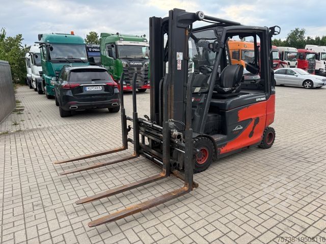 Front loader forklift LINDE E25HL-01/600 Elektro