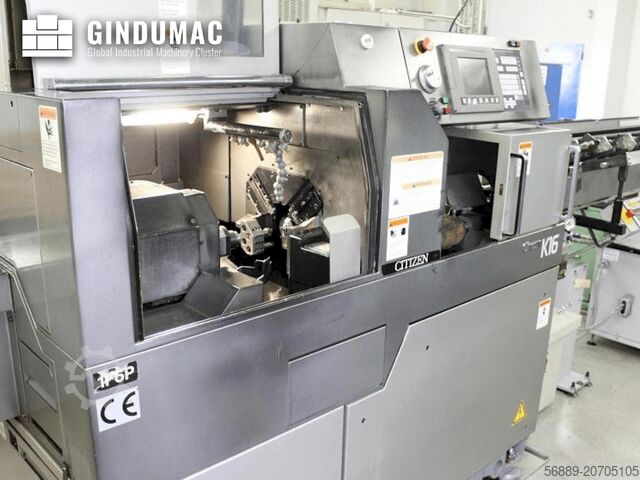 Swiss Type Turning Machine Citizen K16 VIP