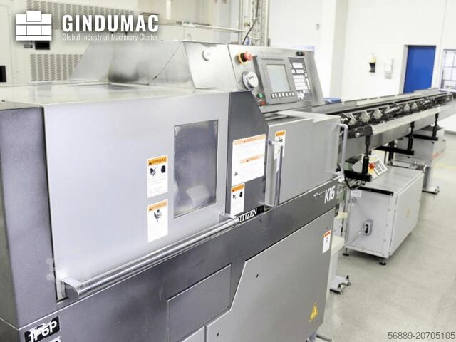 Swiss Type Turning Machine Citizen K16 VIP