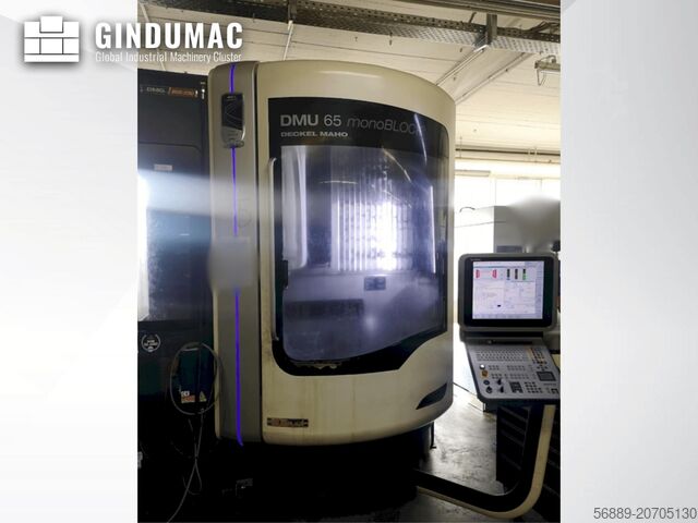 VERTIKALES BEARBEITUNGSZENTRUM DECKEL MAHO DMU 65 monoBlock