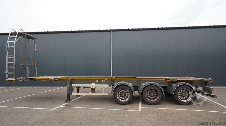 Container transportation Burg BURG Adr container transport trailer