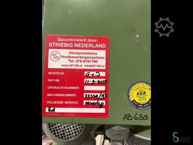 Vertikale Plattensägen  Striebig 1993 Striebig 