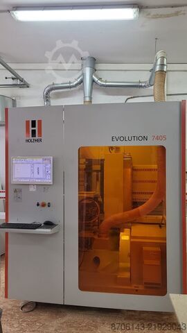 Vertical wood machining center HOLZ-HER EVOLUTION 7405 4mat  white Edition