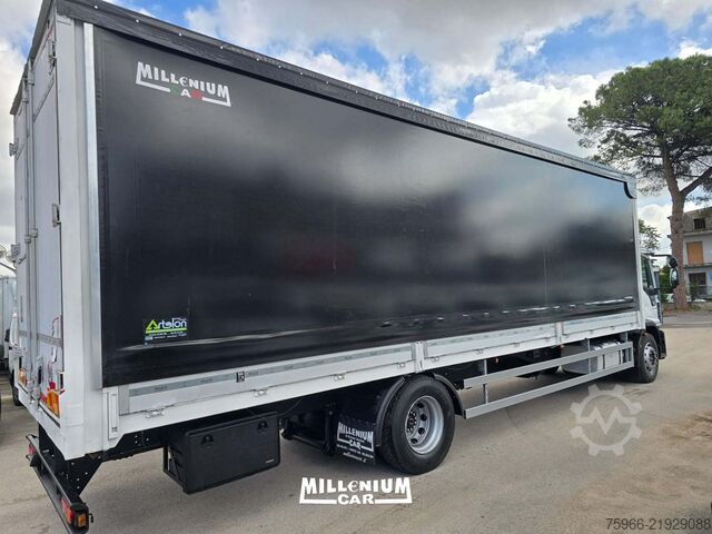 Flatbed truck with tarp IVECO EUROCARGO 180E28 CENTINATO 9,60 (2017)