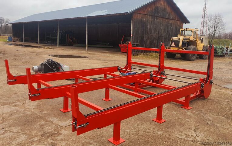 Log deck for band saw MUL 2/8