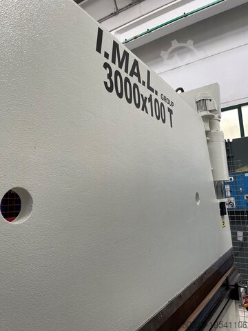 IMAL hydraulic press brake 3000x100 tons  