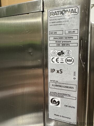 Kombidämpfer Rational CM 101 E