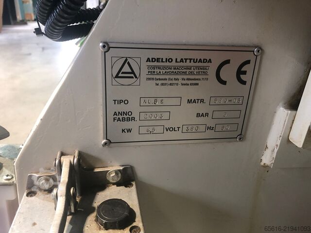 Adelio Lattuada Glas-Kantenbearbeitungsmaschine Adelio Lattuada AL.5E