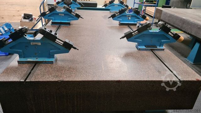 Measuring plate, control plate Thyssen Messplatte aus Hartgestein 3000 x 1500mm