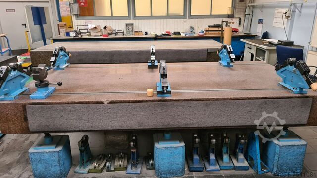 Measuring plate, control plate Thyssen Messplatte aus Hartgestein 3000 x 1500mm