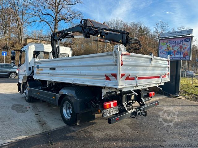 Dreiseitenkipper LKW MERCEDES-BENZ Atego 918 4x2 Kipper KRAN Greifer FUNK AHK