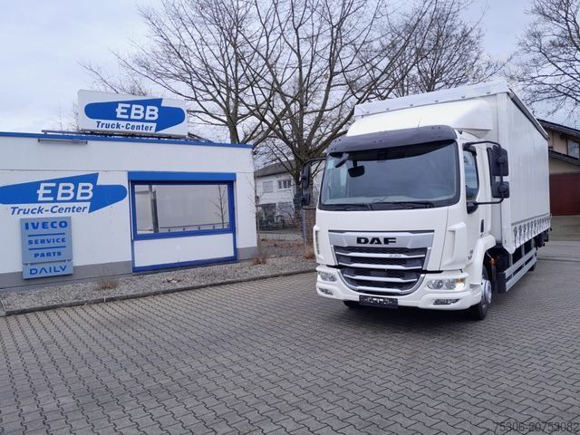 LKW mit Pritsche & Plane DAF FA XB 230 12t Junge Curtainsider