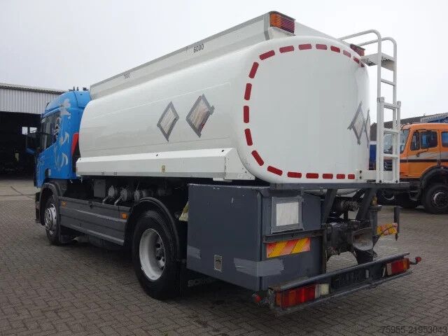 Tanker truck Scania P124-400 13000 LITER ,MANUALFEULPOMP,RITARDER