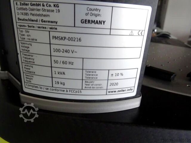 Tool presetter Zoller pomSKpGo